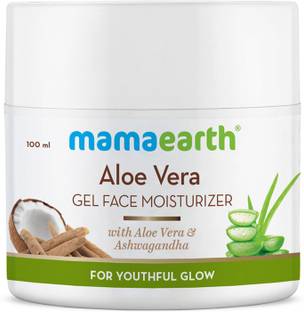 Mamaearth Aloe Vera Gel Face Moisturizer with Aloe Vera & Ashwagandha for a Youthful Glow