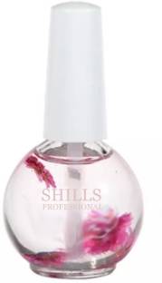 Shills Professional Nail Art Dried Flowers Softener Nutritional Cuticle Oil Lily