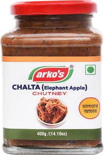 ARKOS chalta elephant apple chutney 400gm Chutney Paste
