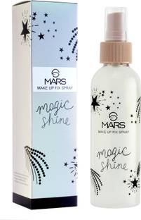 MARS Makeup Fix Spray Magic Shine (Transparent), With Lilium Skin Whitening Primer  - 150 ml