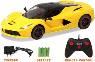 mega star Remote Control Car with Back Front Light, Openable Door,
