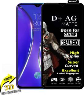TWIGLO Edge To Edge Tempered Glass for Realme XT