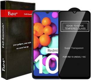 FAD-E Tempered Glass Guard for REDMI 10, REDMI 10 (6.7 inch), REDMI 10 Power, REDMI 12C, POCO C40, POCO C55