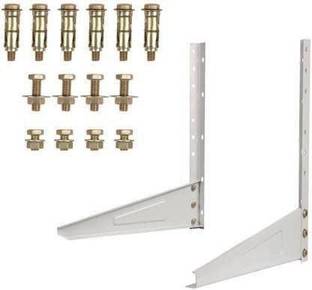 JOYNAA Heavy Duty Air Conditioner Outdoor Wall Mounting Brackets stand for upto 2 Ton 500 X 160 MM Shelf Bracket