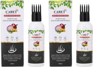 Caret Organic Onion Seed Hair Oil For Hair Growth & Controls Hair Fall Hair Oil