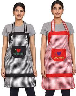 Flipkart SmartBuy Cotton Home Use Apron - Free Size