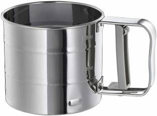 IKEA Flour Sifter Stainless Steel Hand Muller Grinder
