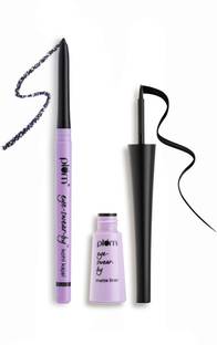 Plum Eye-Swear-By Line & Define Duo | Kohl Kajal