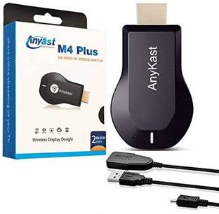 MARS Anycast M4 Plus Wifi Dongle / TV Online Streamer Corex-A9 1.2 GHz & 128 GB RAM 150 Mbps Data Card ,Calls not Supported