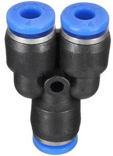 MINSALES™ 5pcs 6mm Pneumatic Equal Y Connector Push In Fitting Air/Water Hose Tube Hose Connector