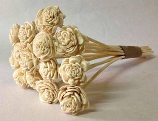 purezento Flower Rattan Reed Diffuser Sticks, Flower Sticks for Reed Diffuser Flower Rattan Reed stick