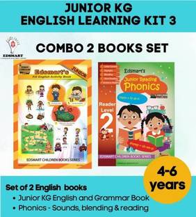 Junior KG English Grammar And Reading Combo