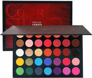 Maroosh Eyeshadow Palette 35 Colors Mattes And Shimmers High Pigmented Color Studio 42 ml