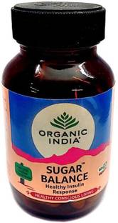 ORGANIC INDIA Sugar Balance 60 Capsules Bottle