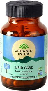 ORGANIC INDIA Lipid Care 60 Capsules Bottle