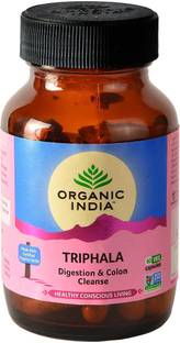 ORGANIC INDIA Triphala 60 Capsules Bottle