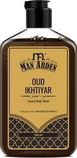 Man Arden Oud Ikhtiyar Luxury Body Wash Infused With Shea Butter & Vitamin E