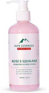 Alps Goodness Rose & Squalane Hydrating Gel Body Lotion (300ml)