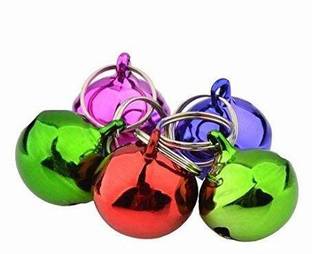 Taiyo Pluss Discovery Dog Neck Collar Bells, Charm for Dog, Cat, Puppies & Kittens (Pack Of 5) Bell Dog & Cat Collar Charm