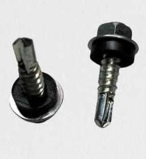 KRISHNA Carbon Steel Trimmed Hex Head Self-tapping Screw