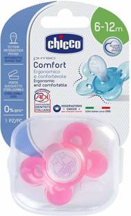 Chicco Soother Ph.Comfort Pink Sil 6-16M 1Pc Soother