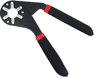 Nyalkaran 3027 Hexagonal Adjustable Magic Wrench With Non-Slip Handle Single Sided Socket Wrench