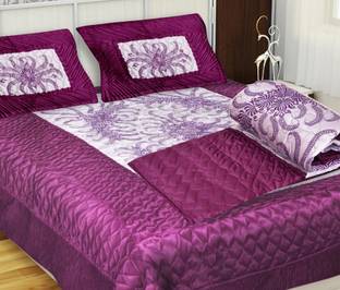 SOLAXO Satin King Sized Bedding Set