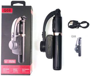 Wifton Q08 Anti-shake foldable selfie stick tripod 360 roration uniaxial-XVI Bluetooth Selfie Stick