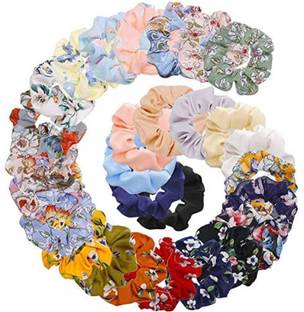 Shivoo Printed scrunchies Rubber Band