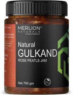 Merlion Naturals Gulkand (Rose Petals Jam) 700gm - Sun Cooked Rosa Centifolia