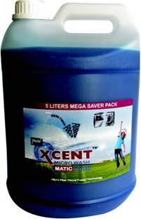 HEW XCENT Matic Top and Front Load 5Ltr Mega Saving Pack Multi-Fragrance Liquid Detergent