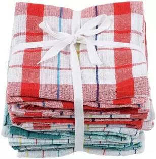 FABRONA COTTON Hand Towel Wash Basin Kitchen Sink dining Multicolor Napkin Multicolor Cloth Napkins