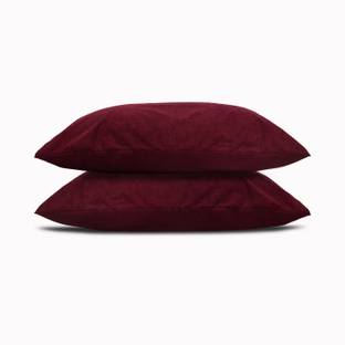 Divine Casa Plain Cotton Filled Zipper Standard Size Pillow Protector