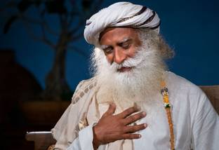 Poster Sadhguru Jaggi Ji Sl3 Wall Poster sl1983 (13x19 Inches, Matte Paper, Multicolor) Fine Art Print