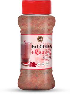 Brew Lab Rose Flavored Falooda | Instant Falooda Mix |Easy to Prepare|Ready to Eat 100 g