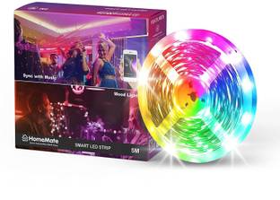 HomeMate WiFi Multicolour Smart LED Kit, 5 Metre
