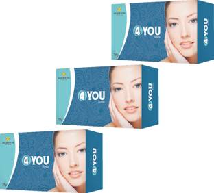 MORVIN INDIA 4 YOU SKIN WHITENING & PIMPLE CARE SOAP ( Pack of 3 )