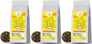 Keegan Tea Pure Darjeeling Long Leaf 200 gm Pouch Combo Pack Of 3 ( Authentic Darjeeling Tea Total 600gm) Tea Pouch