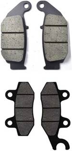 CYTI Front&Rear Brake Disc Pad Combo for TVS Apache (All Models) Vehicle Disc Pad Vehicle Disc Pad