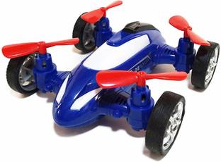 Akvanar Plastic Fly Car Toys Non-Battery Operated Only Run Not Flying multicolor pc 1