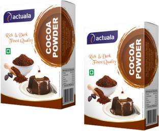 AACTUALA Unsweetened Cocoa Powder For Cake Baking - Pack of 2 Cocoa Powder