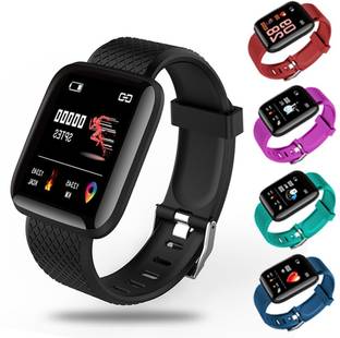 Ykarn Trades VI8_ID116 Digital Sleep Monitor, Step Count Smart Watch Black Only (Pack of 1)