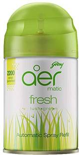 Godrej Aer Lush Green Automatic Spray, Refill Lush Green Refill