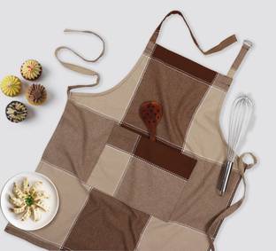 Peperhomia Cotton Home Use Apron - Free Size