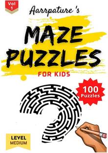Maze Puzzles Book For Kids