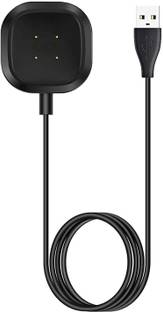 Oboe Charging Dock Compatible with Fitbit Versa 3 & Sense Fast Charger Adapter Stand Charging Pad
