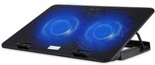 LAPCARE LE_Colling Pad-1 2 Fan Ergonomic Cooling Pad with Adjustable Height