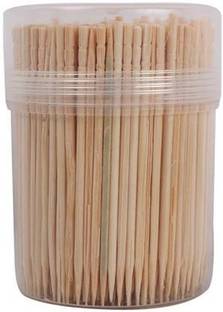 adtasu Toothpick Sticks - 250+ Bamboo Toothpick (Pack of 250)