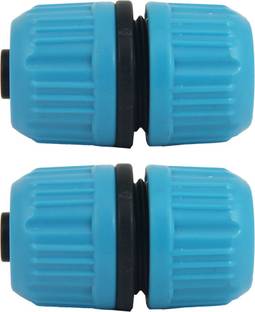 Divine Tree 1/2 Inch Garden Water Hose Pipe to Pipe Quick Jointer Connectors Pack 2 Hose Connector