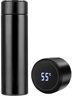 E VYAPAR KENDRA LED Temperature indicator water bottle hot & cool (Pack of 1, Multicolor) 500 ml